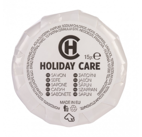 Sapun hotelier Holiday Care 15 gr, bax 1000 12102 Sapun hotelier Holiday Care 15 gr, bax 1000 12102