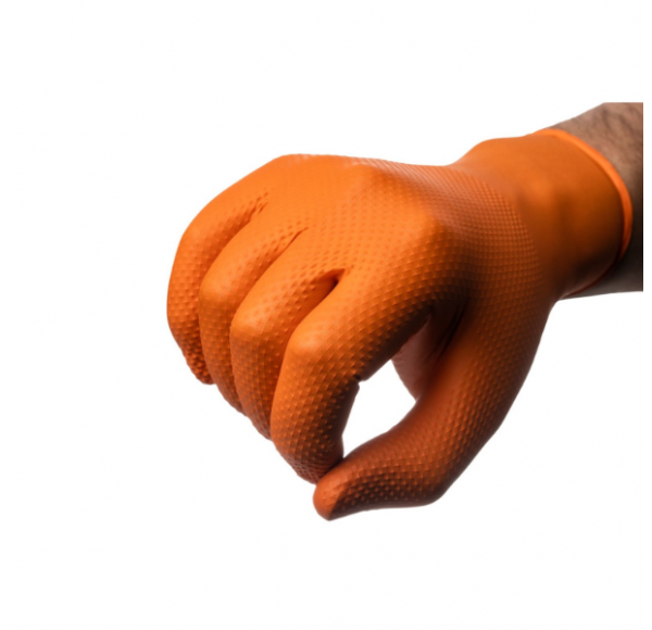 Manusi GO GRIP set 4buc, nitril, orange, S-XXL Manusi GO GRIP set 4buc, nitril, orange, S-XXL