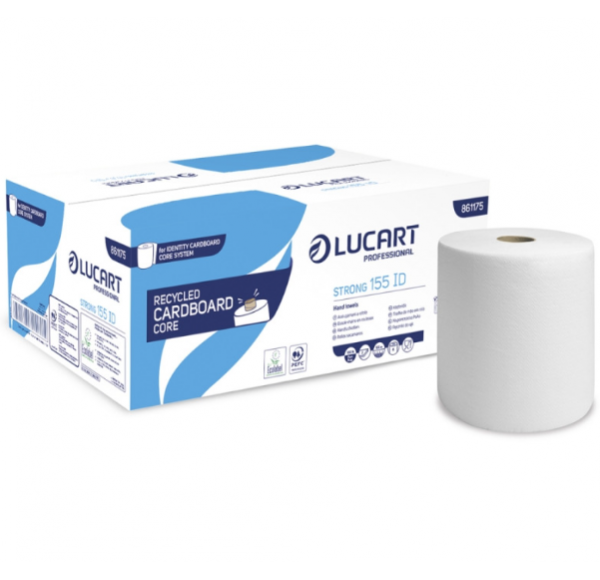 Prosoape maini hartie, Cardboard Core,Lucart 155ID, 2 starturi, autocut, 155 m 861175 Prosoape maini hartie, Cardboard Core,Lucart 155ID, 2 starturi, autocut, 155 m 861175