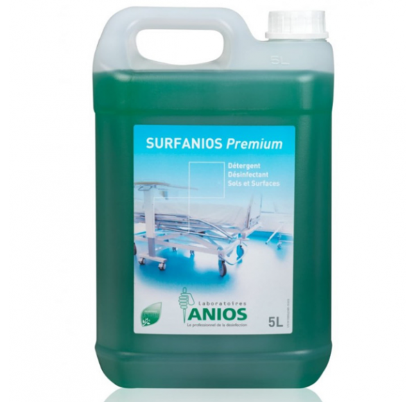 Dezinfectant suprafete concentrat Surfanios Premium - virucid, 5 l DS SURF 5L Dezinfectant suprafete concentrat Surfanios Premium - virucid, 5 l DS SURF 5L