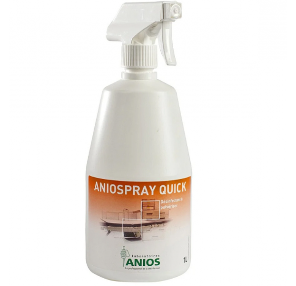 Aniospray Quick dezinfectant rapid suprafete, medical - virucid 1 L DI QUICK Aniospray Quick dezinfectant rapid suprafete, medical - virucid 1 L DI QUICK