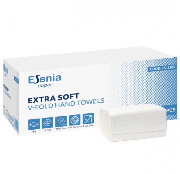 Prosoape din hartie pliate albe, Esenia extra soft, 150 buc, 2 straturi, 21*23.2 cm PZ 01972 Prosoape din hartie pliate albe, Esenia extra soft, 150 buc, 2 straturi, 21*23.2 cm PZ 01972