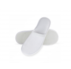 Papuci hotelieri frotir sintetic, inchis mare, 4 mm