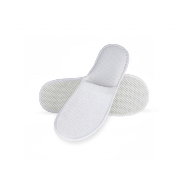 Papuci hotelieri frotir sintetic, inchis mare, 4 mm Papuci hotelieri frotir sintetic, inchis mare, 4 mm