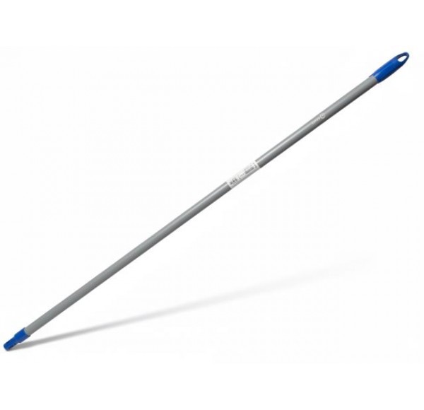 Coada metalica anti-slip maner satinat-albastru/rosu