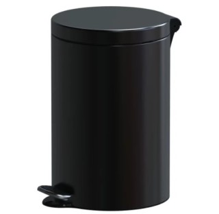 Cos de gunoi cu pedala Freedom Fresh, 5 litri, negru, tratament anticoroziune, soft close Cos de gunoi cu pedala Freedom Fresh, 5 litri, negru, tratament anticoroziune, soft close