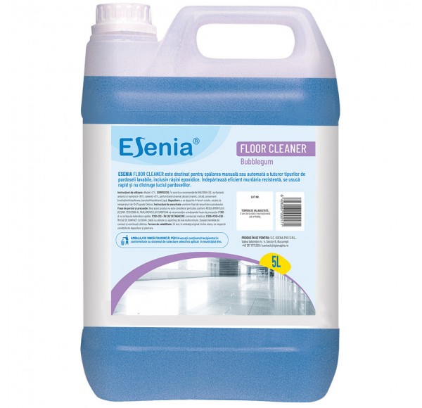 Detergent pardoseala Esenia Floor Cleaner - Buble Gum 5L Detergent pardoseala Esenia Floor Cleaner - Buble Gum 5L