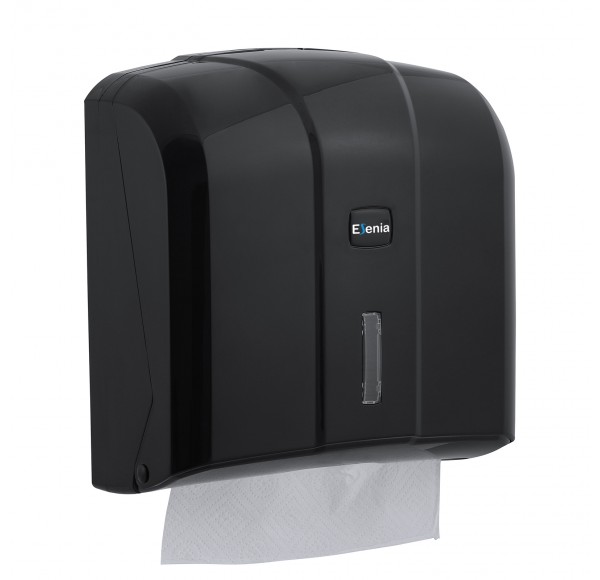Dispenser pentru prosoape pliate V Z W Esenia - ABS negru Dispenser pentru prosoape pliate V Z W Esenia - ABS negru