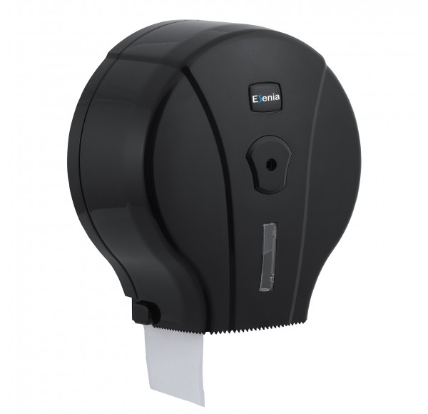 Dispenser pentru hartie igienica, Esenia ABS, negru, montare pe perete Dispenser pentru hartie igienica, Esenia ABS, negru, montare pe perete