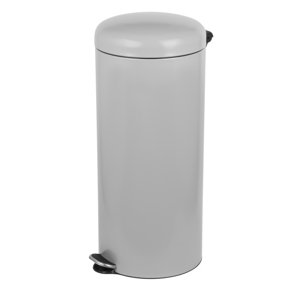 Cos de gunoi cu pedala Doman Freedom Fresh, 30 litri, gri, tratament anticoroziune, soft close, mecanism garantat 10 000 de cicluri Cos de gunoi cu pedala Doman Freedom Fresh, 30 litri, gri, tratament anticoroziune, soft close, mecanism garantat 10 000 de cicluri