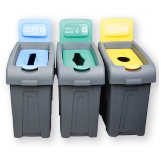 Cos de gunoi pentru colectare selectiva - 50 litri Cos de gunoi pentru colectare selectiva - 50 litri