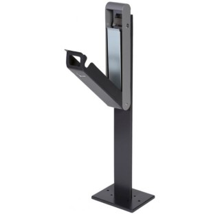 Scrumiera cu picior pentru exterior, design modern, otel, rezistenta la UV si inghet, Probbax Scrumiera cu picior pentru exterior, design modern, otel, rezistenta la UV si inghet, Probbax