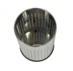 Cos gunoi / rufe murdare Probbax, inox lucios perforat, 10l