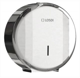 Dispenser pentru hartie igienica mini Jumbo, LOSDI Elegance, inox lucios. Dispenser pentru hartie igienica mini Jumbo, LOSDI Elegance, inox lucios.