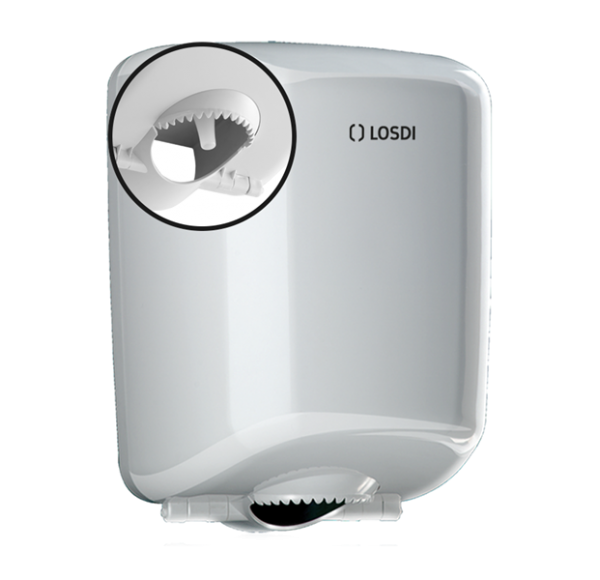 Dispenser prosoape derulare centrala, LOSDI Elegance, sistem controlat ABS alb Dispenser prosoape derulare centrala, LOSDI Elegance, sistem controlat ABS alb