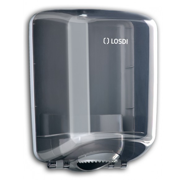 Dispenser prosoape derulare centrala, LOSDI Elegance, ABS transparent fume Dispenser prosoape derulare centrala, LOSDI Elegance, ABS transparent fume