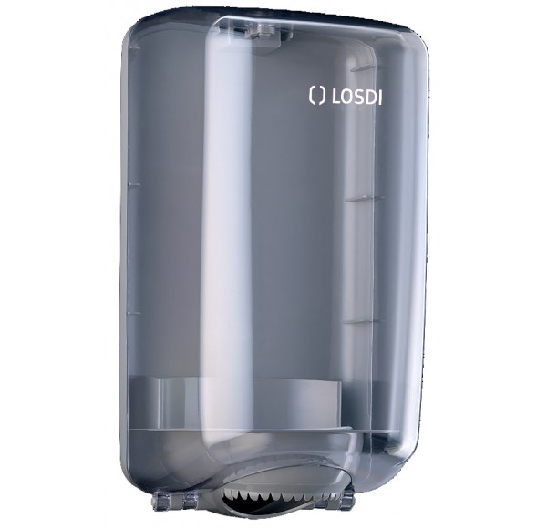 Dispenser prosoape derulare centrala LOSDI Elegance ABS transparent fume Dispenser prosoape derulare centrala LOSDI Elegance ABS transparent fume