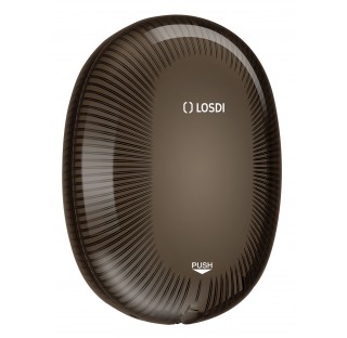 LOSDI Dozator de săpun lichid reincarcabil, Policarbonat Negru, flacon 850 ml. Star Line LOSDI Dozator de săpun lichid reincarcabil, Policarbonat Negru, flacon 850 ml. Star Line