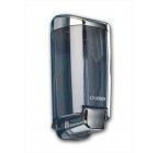 Dozator de săpun lichid LOSDI Elegance 900 ml reincarcabil ABS Elemente Cromate, transparent fume