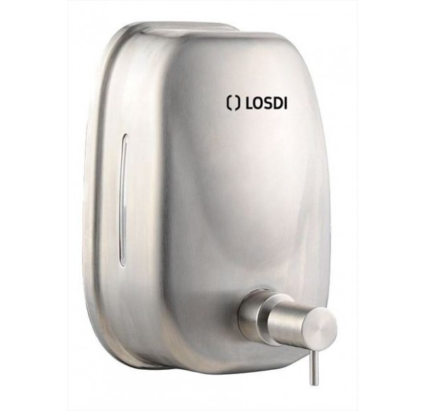 Dozator săpun lichid LOSDI Elegance 1,7L  reincarcabil inox satinat Dozator săpun lichid LOSDI Elegance 1,7L  reincarcabil inox satinat