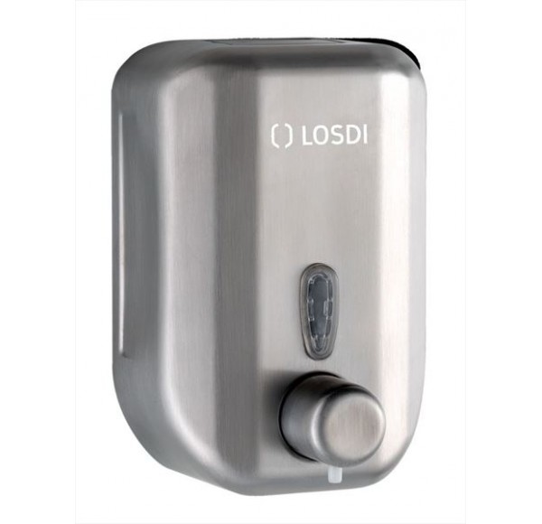 Dozator săpun lichid LOSDI Elegance 700 ml reincarcabil inox satinat Dozator săpun lichid LOSDI Elegance 700 ml reincarcabil inox satinat