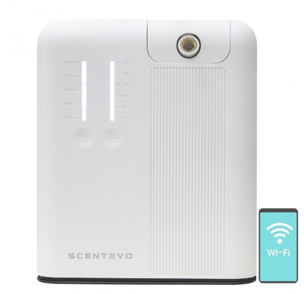 Aparat odorizant profesional - Scentevo ABI PLUS, white, programabil prin WIFI