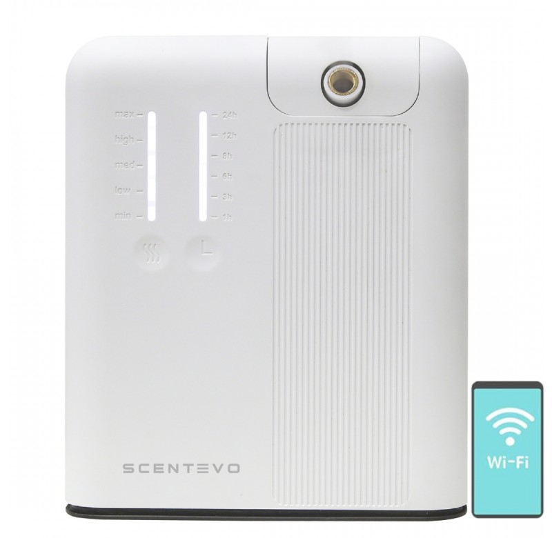 Aparat odorizant profesional - Scentevo ABI PLUS, white, programabil prin WIFI