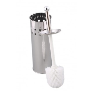 Set de baie inox cos gunoi cu pedala 3l + perie wc Set de baie inox cos gunoi cu pedala 3l + perie wc