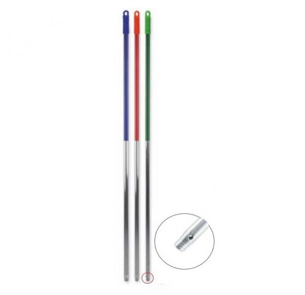 Maner profesional, universal, din aluminiu pentru mopuri, perii si raclete Maner profesional, universal, din aluminiu pentru mopuri, perii si raclete